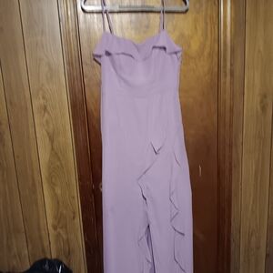 JJs House Lavender High Low Dress